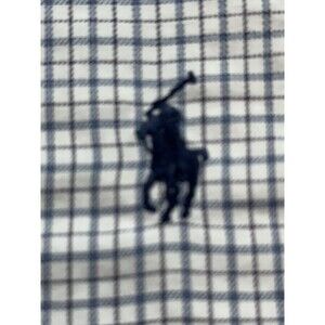 Ralph Lauren Yarmouth Mens Size 16.5 - 35 Long Sleeve Button Down Oxford Shirt